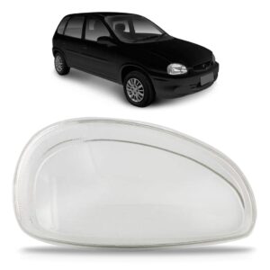 Lente Farol Corsa 2000 2001 2002 Liso Lado Direito