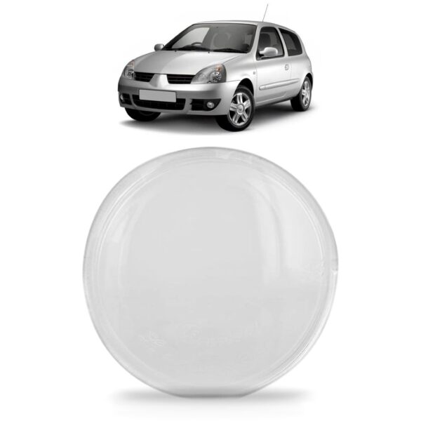 Lente Farol Milha Clio 2000 2001 2002 2003 2004 05 2006 Liso Lado Esquerdo