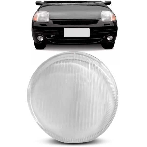 Lente Farol Milha Auxiliar Clio 1996 1997 1998 1999 Raiado Lado Direito