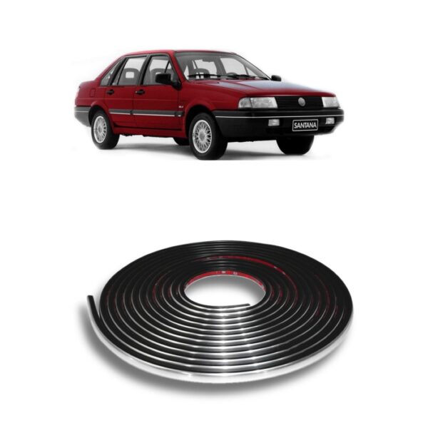 Friso Parachoque Santana 1991 1992 1993 1994 25m Cromado