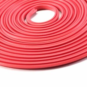 Friso Parachoque Escort 1993 Á 1996 Vermelho 50 Metros