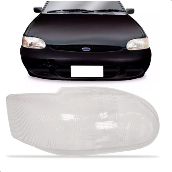 Lente Farol Escort 1997 1998 1999 2000 2001 2002 Lado Direito