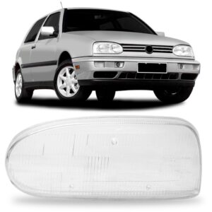 Lente Farol Golf Glx Gti 1994 1995 1996 1997 Foco Duplo Lado Esquerdo