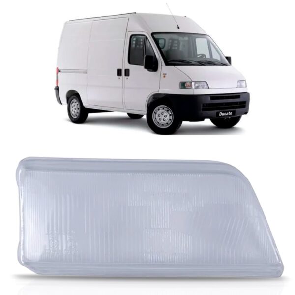 Lente Farol Ducato 1995 96 97 98 99 00 01 2002 Lado Esquerdo