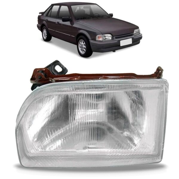 Farol Escort 87 1988 1989 1990 1991 1992 1993 1994 1ª Linha - Esquerdo/motorista