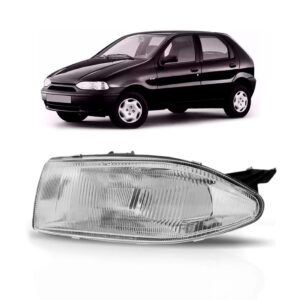 Farol Fiat Palio 1996 97 1998 1ª Linha - Direito/passageiro