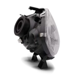 Farol Para Clio 2000 2001 2002 Foco Simples (policarbonato) Lado Esquerdo