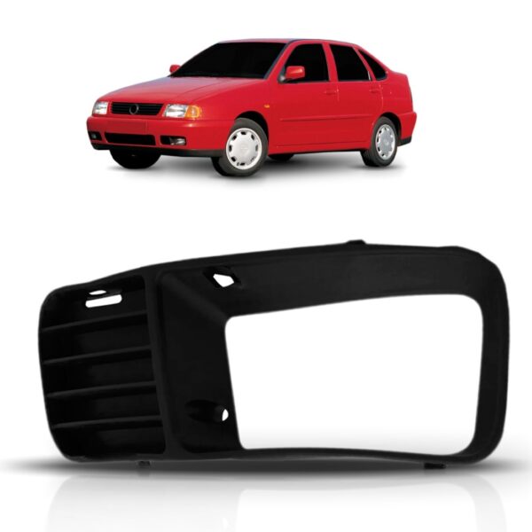 Grade Farol Milha Polo 1997 1998 1999 2000 2001 2002 C/ Furo Lado Esquerdo