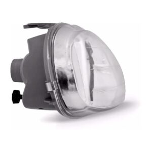 Farol Corsa Carcaça Cinza Cromado 2000 2001 2002 C/ Garantia Lado Direito