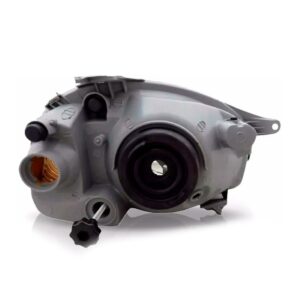 Farol Corsa Carcaça Cinza Cromado 2000 2001 2002 C/ Garantia Lado Esquerdo