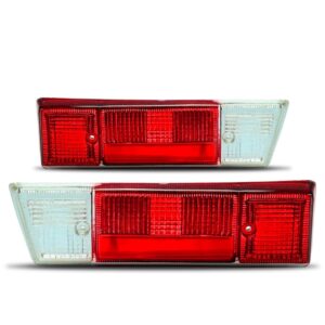 Lente Lanterna Traseira Variant 1962 A 1972 Antiga Vermelha Lado Esquerdo