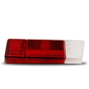 Lente Lanterna Traseira Variant 1962 A 1972 Antiga Vermelha Lado Esquerdo