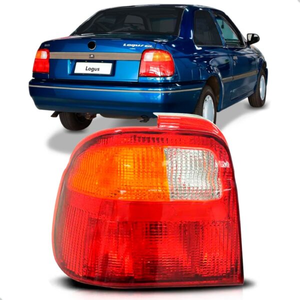 Lanterna Traseira Logus 1992 1993 1994 1995 A 1998 Tricolor Lado Esquerdo
