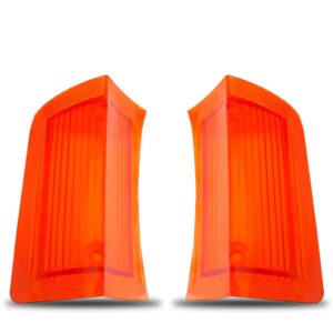 Lente Sinaleira Seta Chevrolet Opala 1973 1974 Âmbar Lado Direito