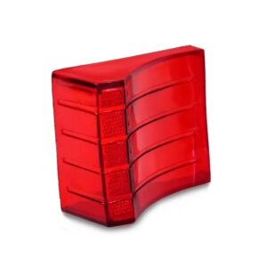 Lente Lanterna Traseira Opala 1969 70 71 72 73 74 Vermelha. Lado Esquerdo