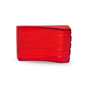 Lente Lanterna Traseira Opala 1969 70 71 72 73 74 Vermelha. Lado Direito