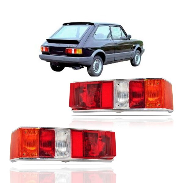 Lanterna Traseira Spazio Oggi 1983 1984 1985 1986 Tricolor Lado Esquerdo