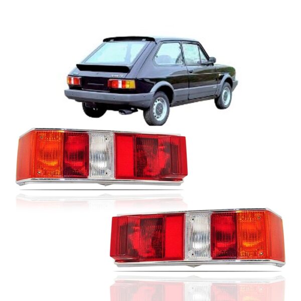 Lanterna Traseira Spazio Oggi 1983 1984 1985 1986 Tricolor Lado Direito