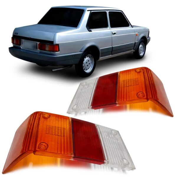 Lente Sinaleira Traseira Spazio 1983 1984 1985 1986 (curva) Lado Direito