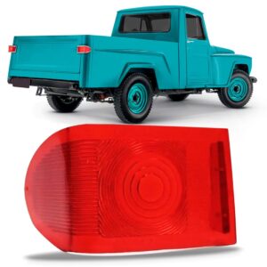 Lente Lanterna Pick-up Rural F75 196 A 1979 Canto C/garantia Lado Esquerdo