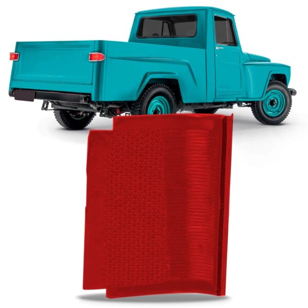 Lente Da Lanterna Traseira Rural F-75 1960/1979 Tampa Oferta Lado Esquerdo