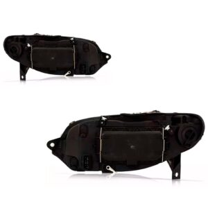 Par Farol Strada Adventure 2004 2005 2006 2007 Máscara Negra