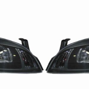 Kit Black Sport - Par Farol Fumê + Par Sinaleiras