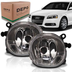 Par Farol Milha Para Audi A3 2001 2002 03 04 05 2006 Transparente