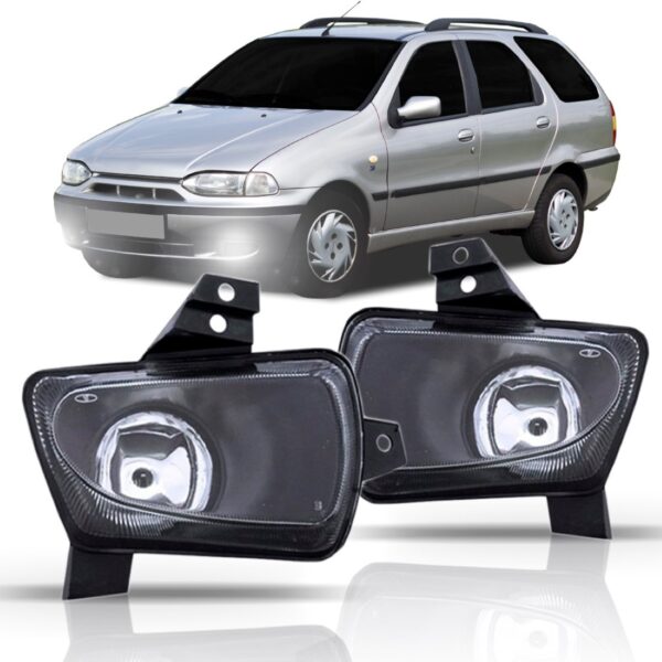 Par Farolete Auxiliar Neblina Palio Siena Strada 1996 A 2000