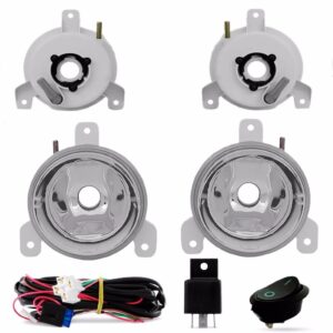 Farolete De Milha Ranger 2005 2006 2007 2008 2009 Com Botão Transparente