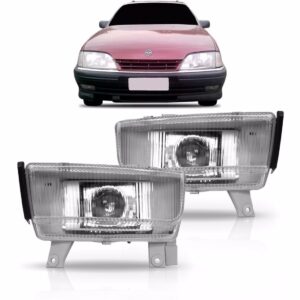 Par Farol Milha Omega E Suprema 93 A 98 Auxiliar