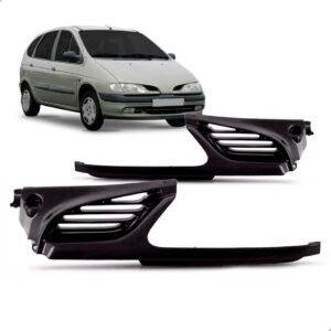 Par Tela Frontal Radiador Renault Megane Senic 97 98 99 2000 Preto
