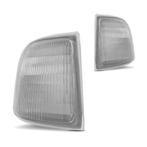 Par Lanterna Pisca Dianteira Ranger 1993 94 95 96 97 Cristal