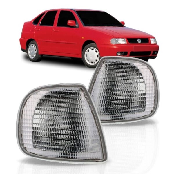 Par Sinaleira Seta Polo Classic 97 98 99 00 Cristal