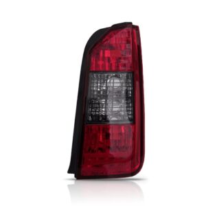 Par Sinaleira Traseira Idea Grade Preta 05 06 07 08 09 10 11 Vermelho