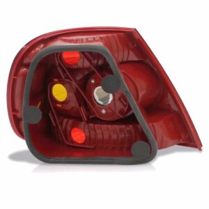 Par Sinaleira Traseira Fiat Siena 2004 2005 2006 2007 2008 Vermelho