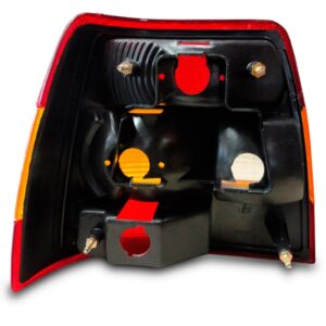 Par Sinaleira Traseira Monza 91 92 93 94 95 96 Tricolor Vermelho