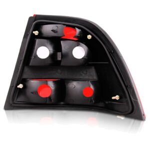 Par Sinaleira Traseira Vectra 2000 A 2004 Bicolor Vermelho