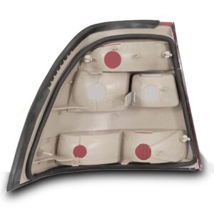 Par Sinaleira Traseira Vectra 1997 1998 1999 Bicolor Vermelho