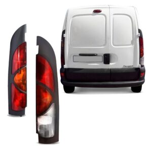 Par Sinaleira Traseira Kangoo 00 2002 2003 04 05 06 07 2008 Preto
