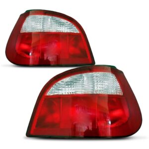 Par Lanterna Traseira Megane 2000 2001 2002 Bicolor Bicolor