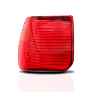 Par Sinaleira Traseira Canto Santana 1998 A 2006 Vermelho