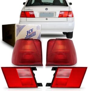 Kit Lanterna Traseira Santana 1998 A 2005 Adaptável 91 A 97 - Direito