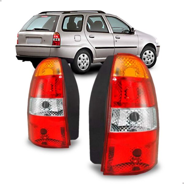 Par Sinaleira Traseira Palio Weekend 01 02 03