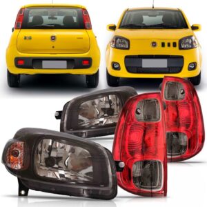 Par Farol Masc Negra E Sinaleira Sport Uno Way Vivace 10/14