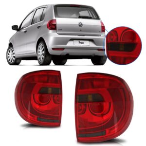 Par Sinaleira Volkswagen Fox 2010 2011 2012 2013 Fume Vermelho