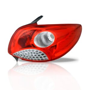 Par Lanterna 207 Sedan Passion  2009 10 11 12 2013 Vermelho