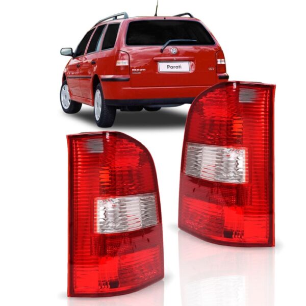 Par Sinaleira Parati G3 2000 2001 2002 2003 Fase 1 Bicolor Vermelho