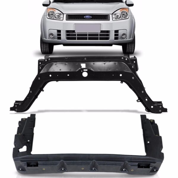 Painel Mini Frente superior+inferior fiesta 03 09 10 Kit