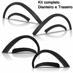Kit Moldura Paralama Ecosport Jogo Completo 04 Peças